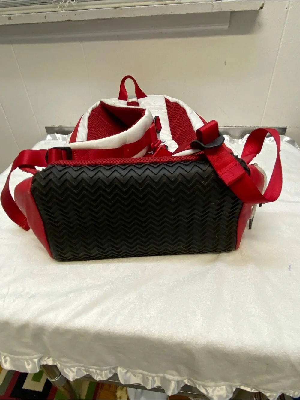 Air Jordan 13 RETRO Backpack White/Red Nike Adjustable Japan
